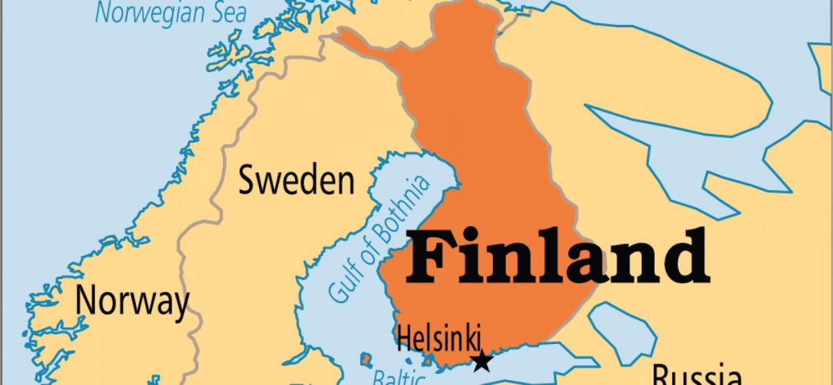 Карта Хелсинкију, Финска