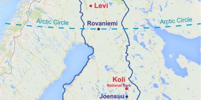 Финска Леви карта