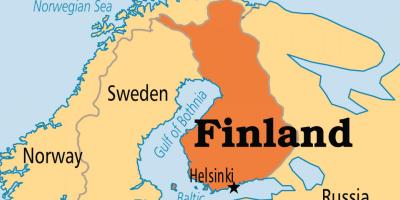 Карта Хелсинкију, Финска